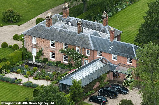 Carole and Michael Middleton, parents of Kae and Pippa, live at Bucklebury Manor, a pretty seven-bedroom property with a tennis court, swimming pool and a library