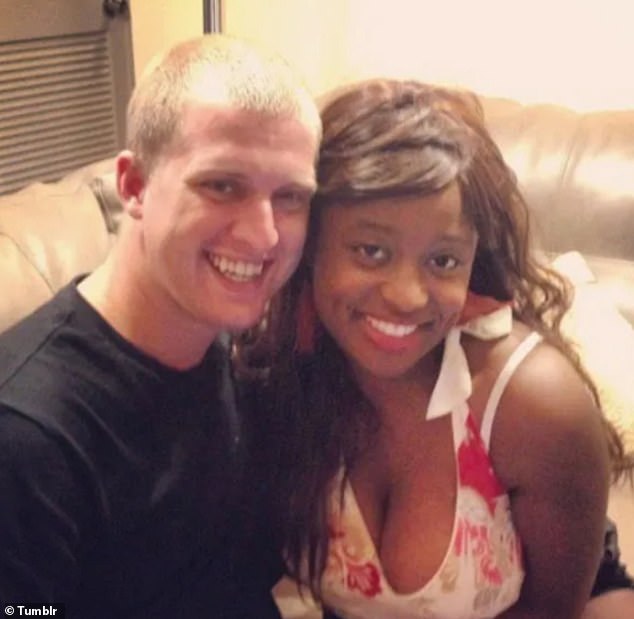 Todd Chrisley sent his black daughter-in-law Alexus Whilby (pictured with her ex-husband Kyle Chrisley) a racist tweet and left her threatening voicemails, DailyMail.com can reveal